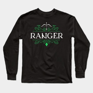 Ranger Character Class Tabletop RPG Gaming Long Sleeve T-Shirt